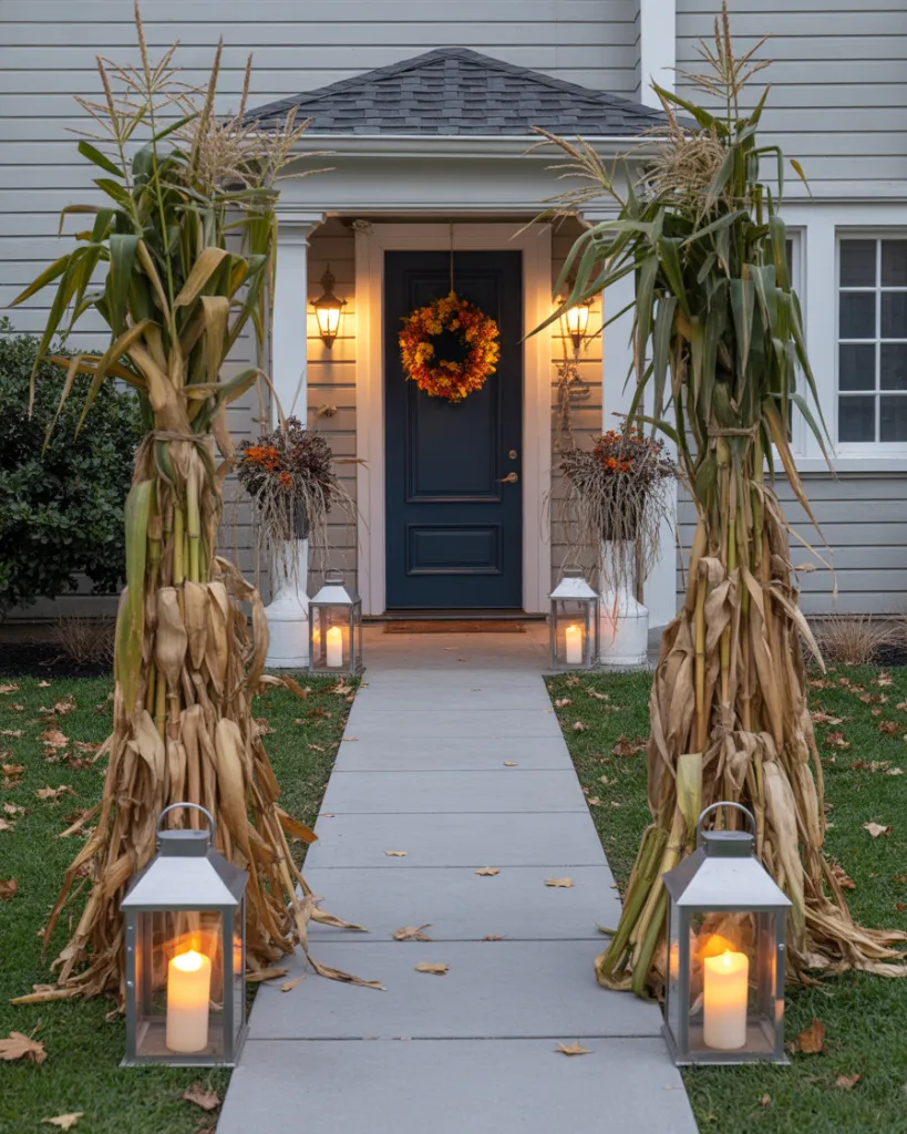 12. Cornstalk Trail With Lanterns