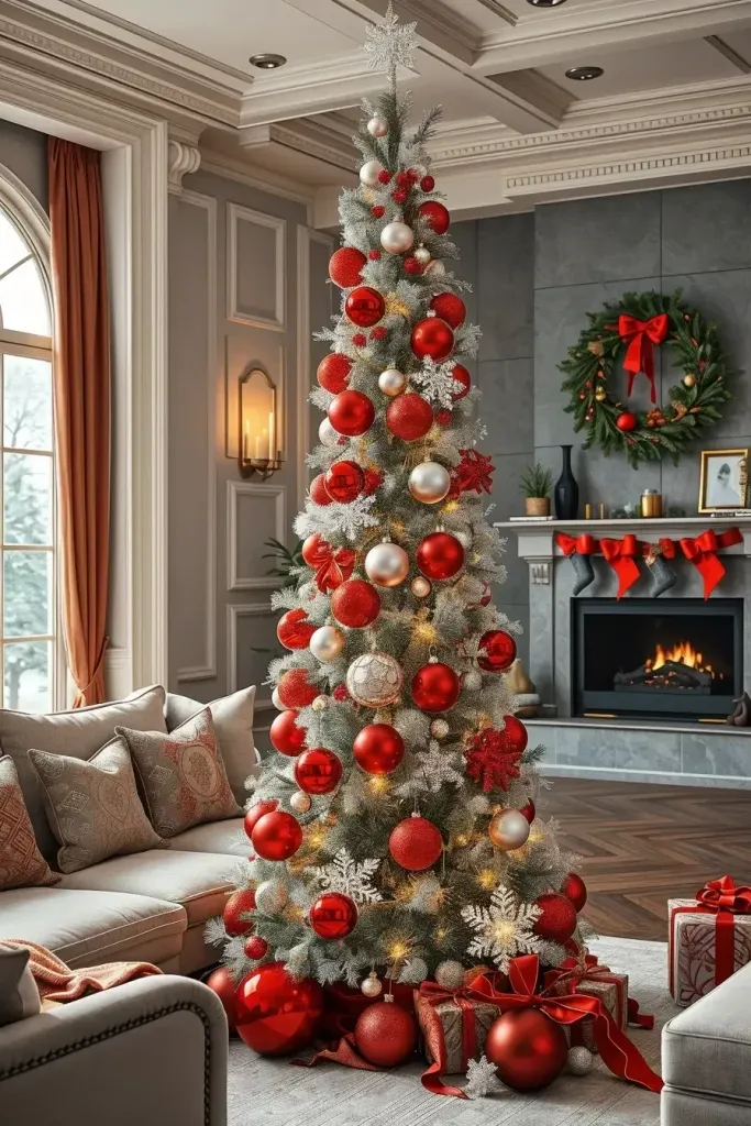 Choosing the Best Red and Silver Ornaments - photo 2