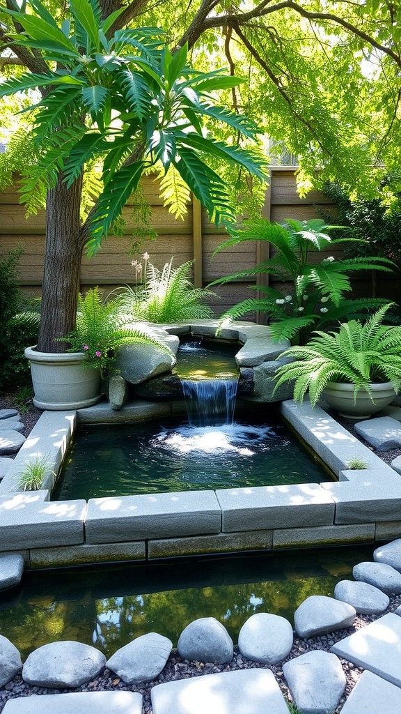 6 Add a Small Water Feature