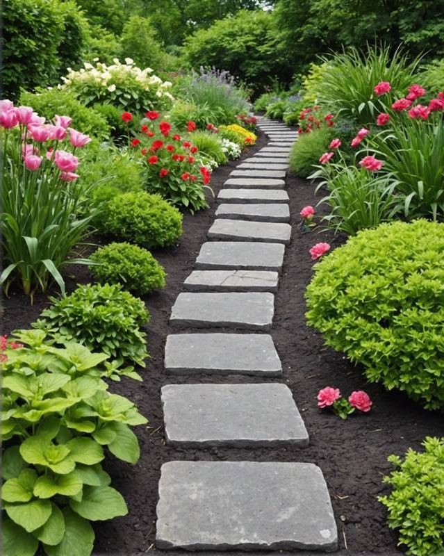 9. Install a Stepping Stone Path