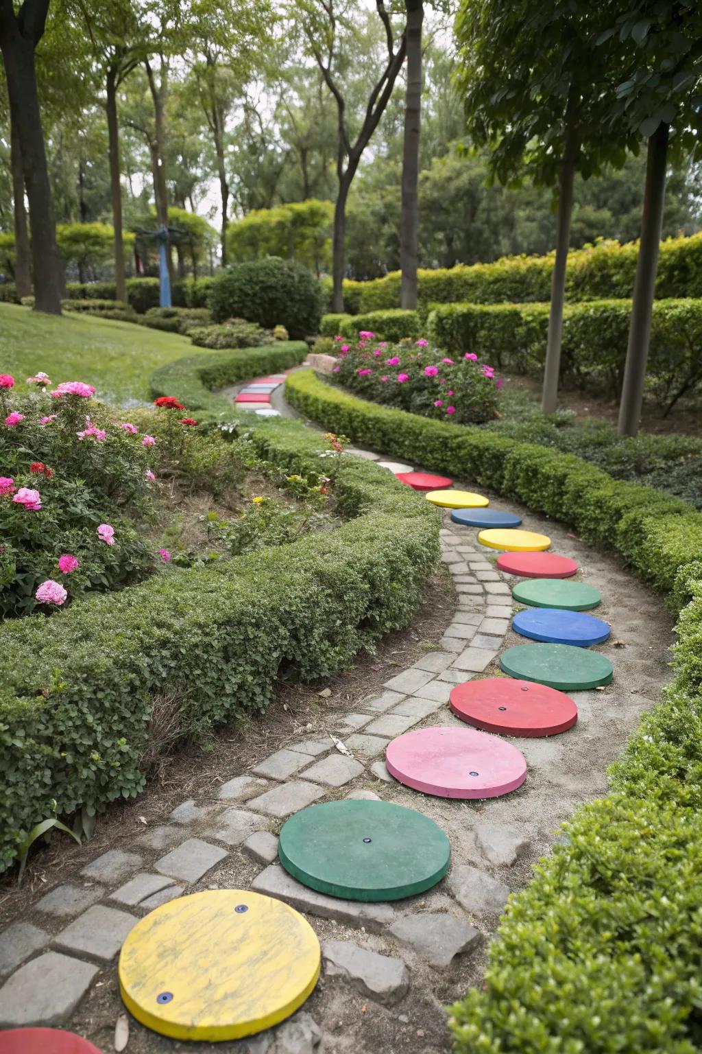 1. Interactive Stepping Stones