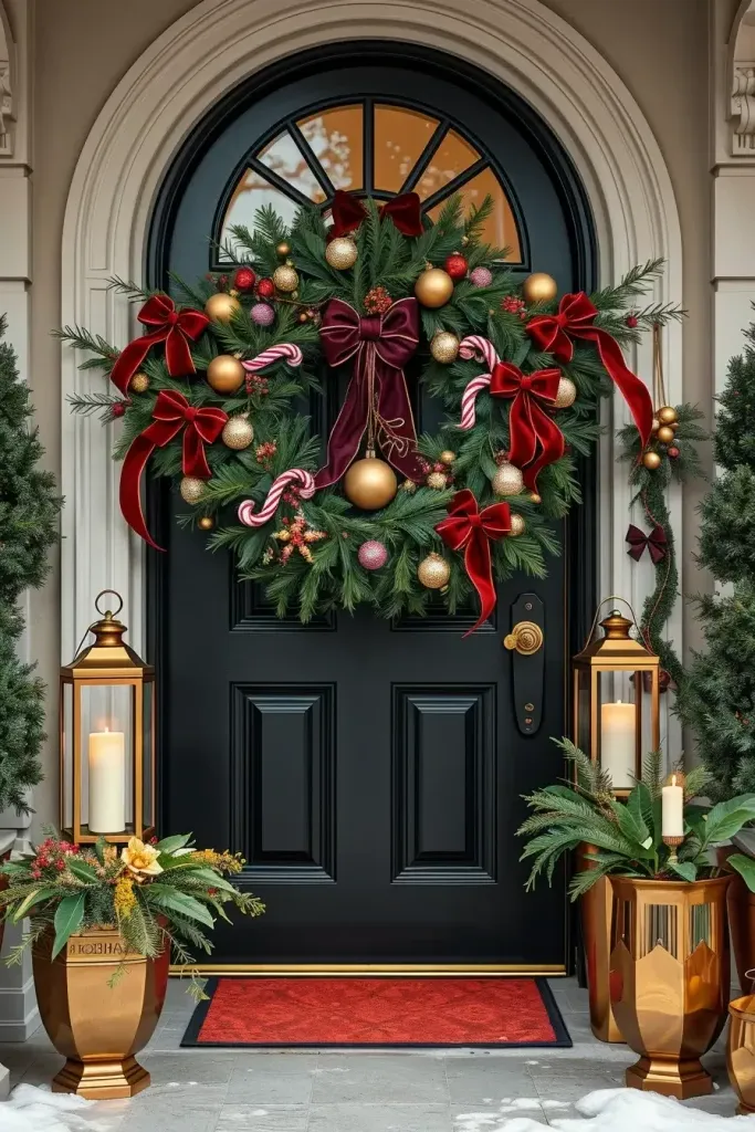 Luxe Velvet and Jewel-Toned Wreath Styles - photo 2