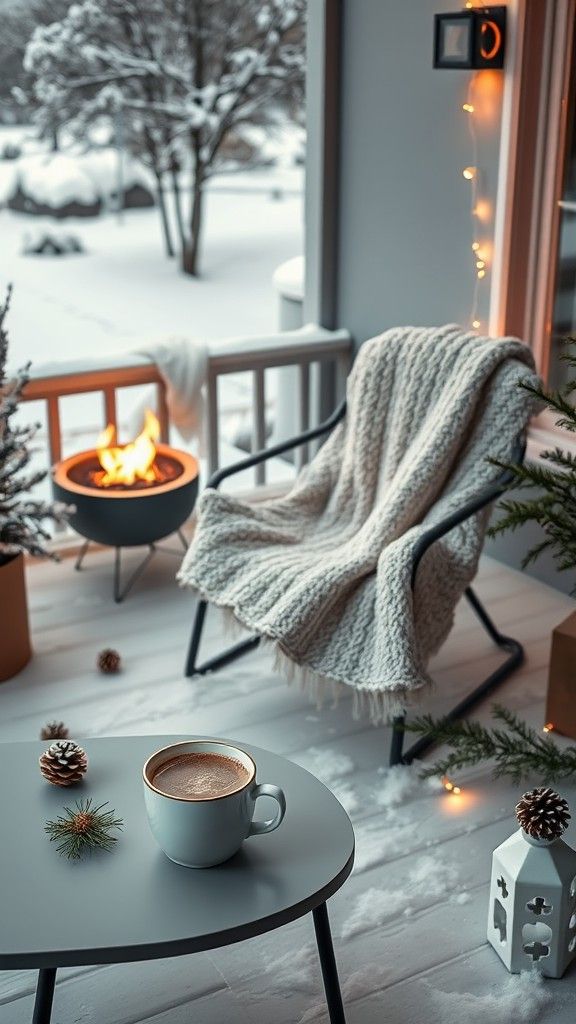 Adding Seasonal Warmth to Your Patio