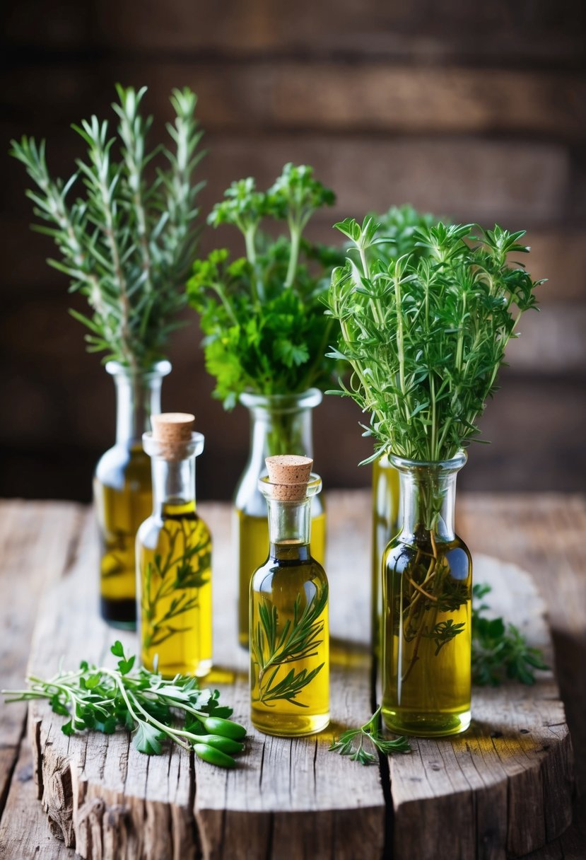 12) Herb-Infused Olive Oil Favors