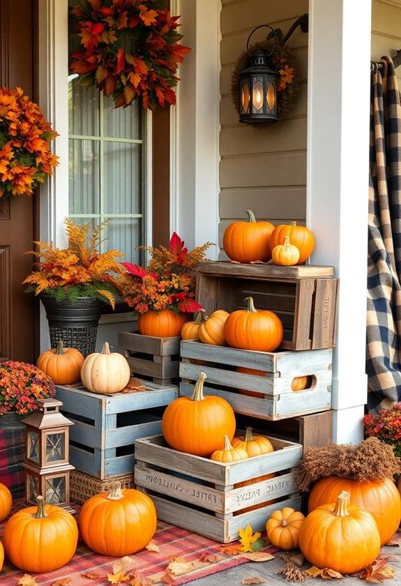 Styling Antique Wooden Boxes