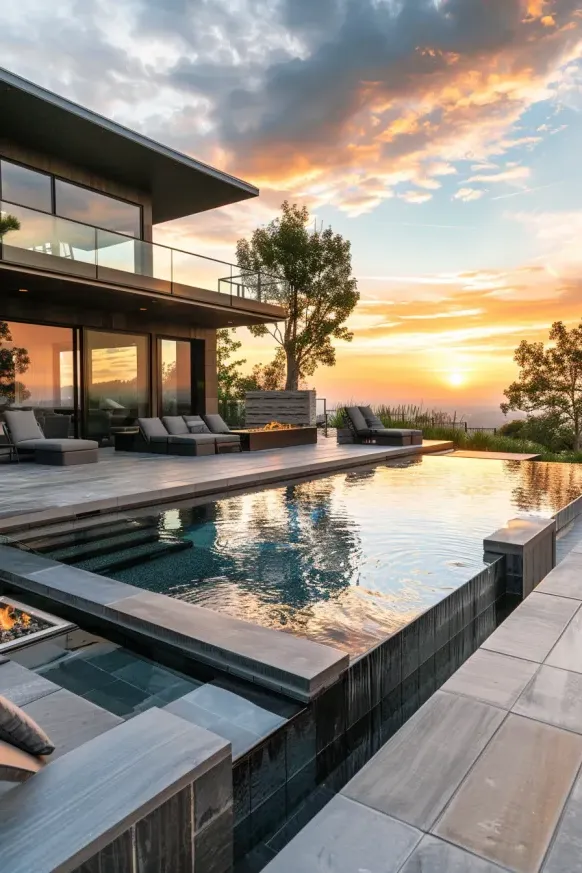 Luxury Above Ground Pool Design Ideas