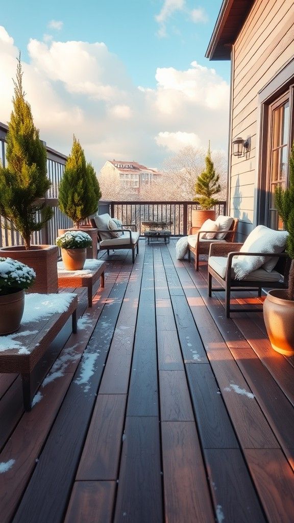 20) Reclaimed Wood Decking Ideas