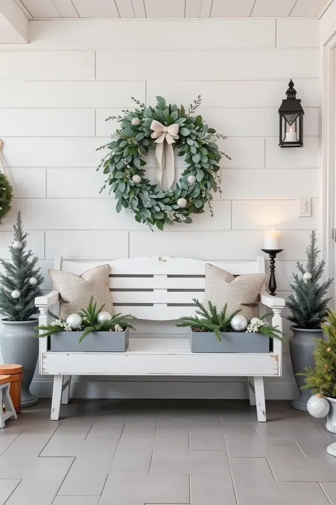 Frosted Eucalyptus Wreaths for the Holidays - photo 2