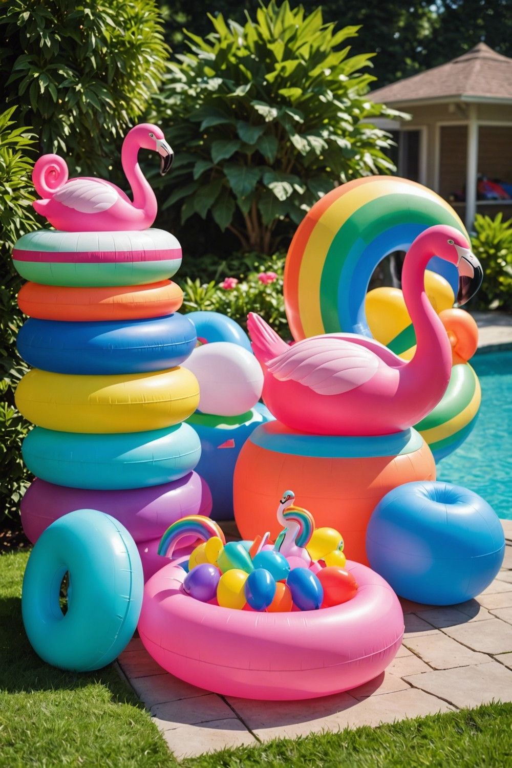 4) Stackable Bin System for Floats