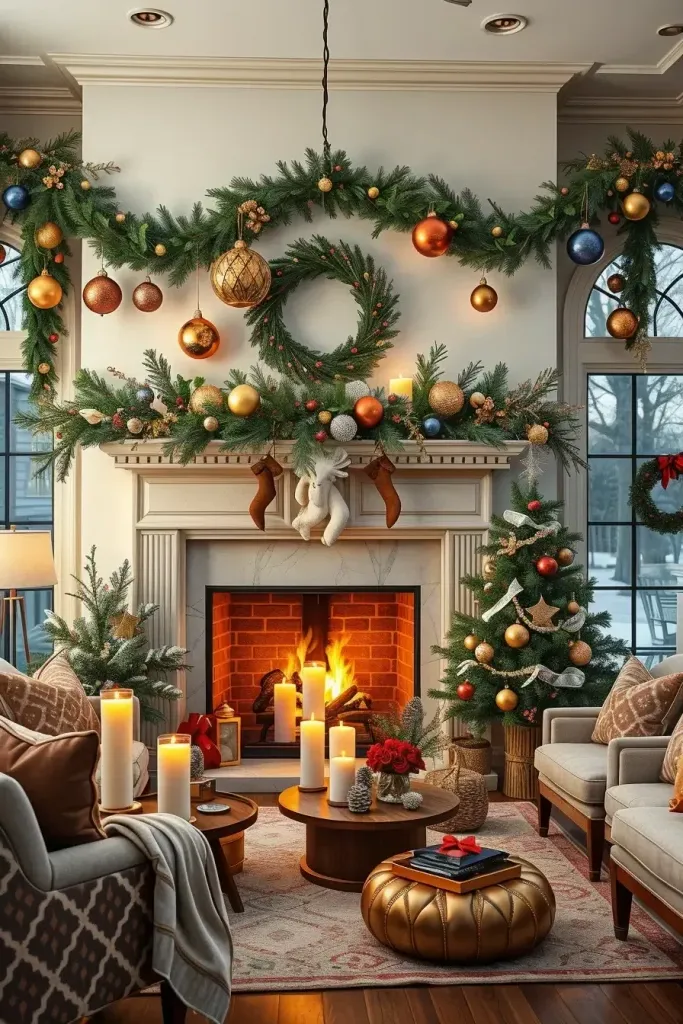 Christmas 2025 Fireplace Trends to Watch - photo 2
