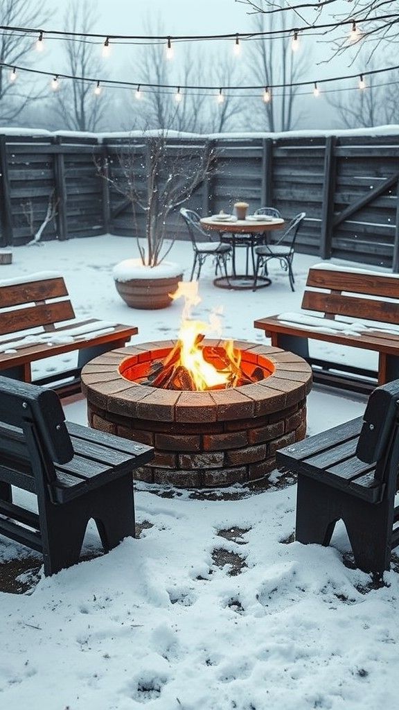 How to Build a DIY Fire Pit From Salvaged Materials