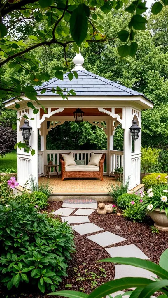 70. Gazebo Garden Ideas for Outdoor Living