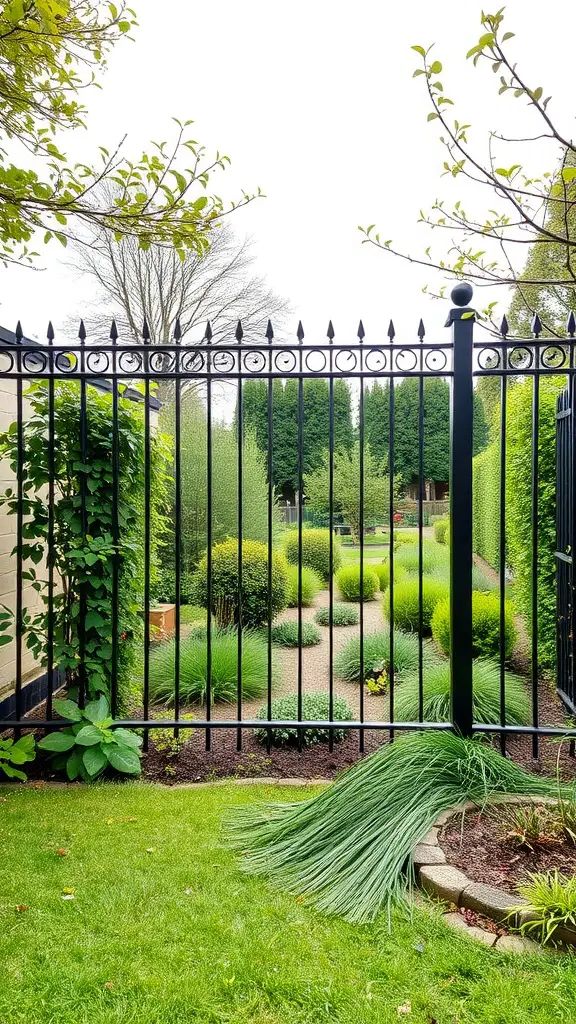24. Private Garden Oasis Rooted in Natural Beauty