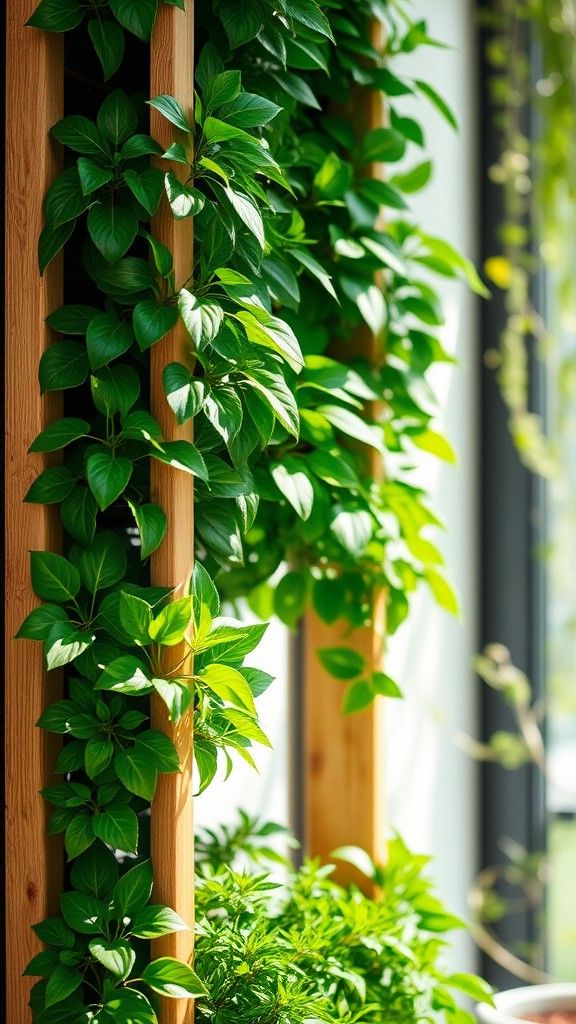 1. Vertical Gardens for Space Efficiency