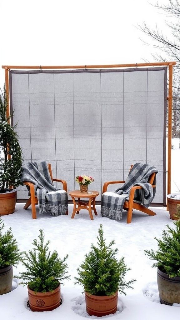 Portable Patio Privacy Screens
