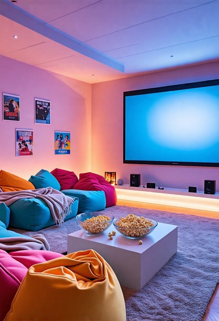 Setting Up a Movie Watching Den