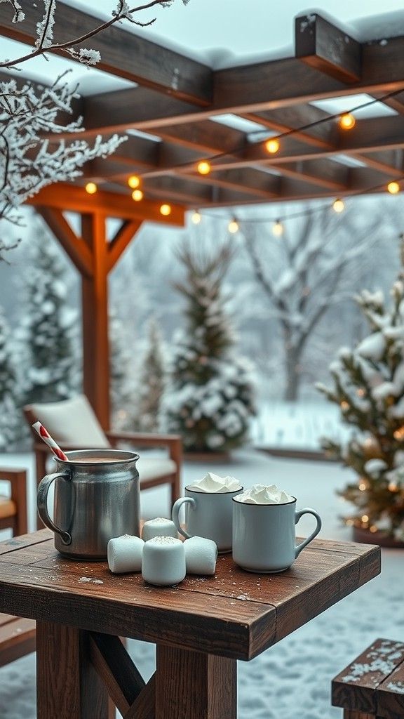 Set Up a Hot Chocolate Station