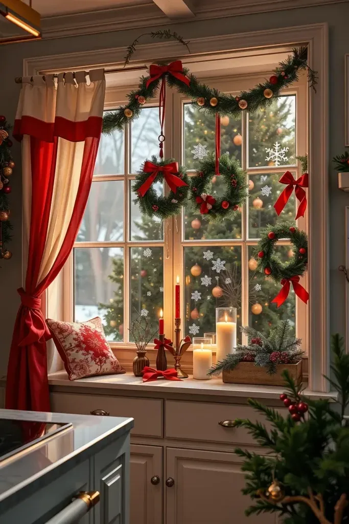 Seasonal Window Decor Ideas for the Holiday Kitchen - photo 2