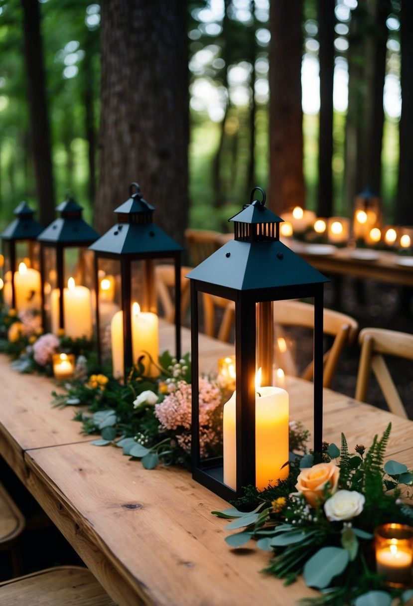 4) Candlelit Lanterns
