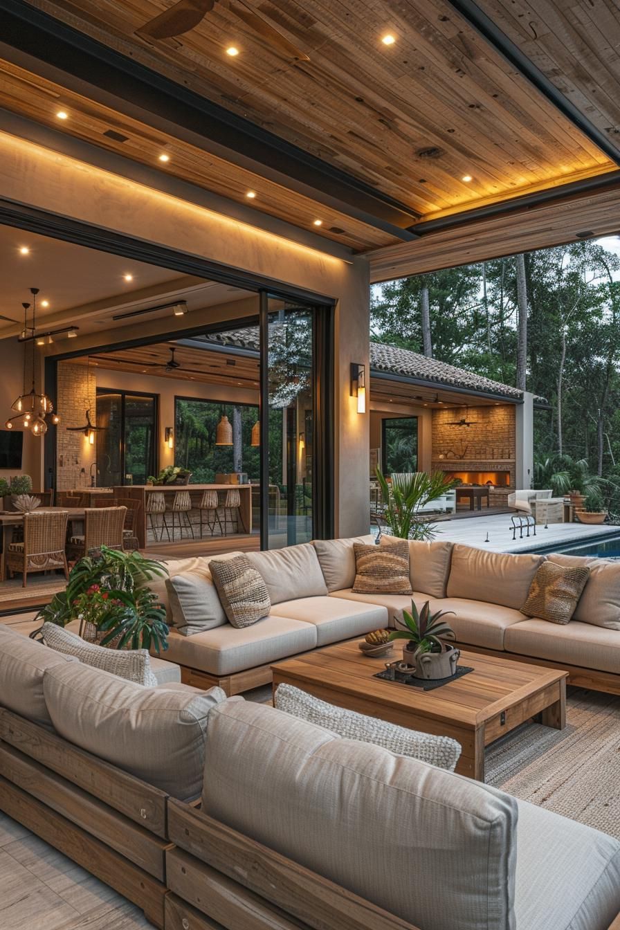Built-In Seating Under Your Patio Cover