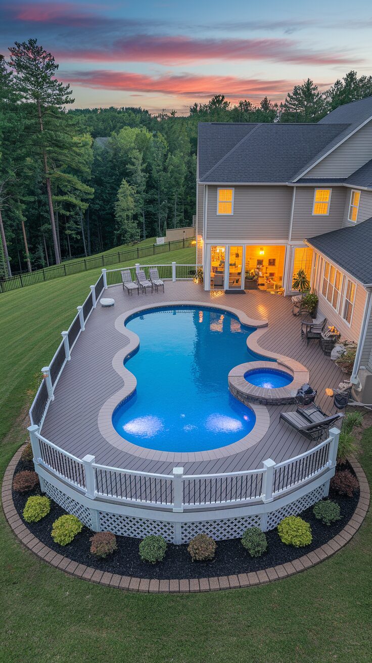 Raised Decks for an Upscale Backyard Feel