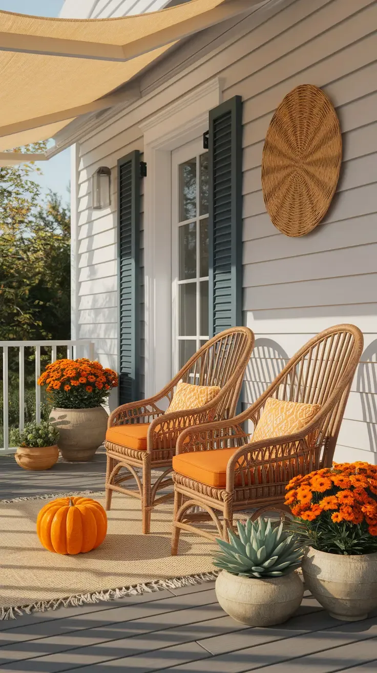 Fall Porch Decor Ideas For Sunny Climates