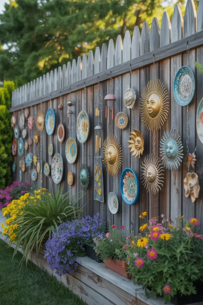 6. Display Garden Art Pieces