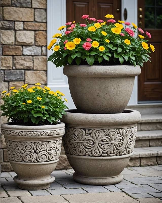 Natural Stone Pot Ideas