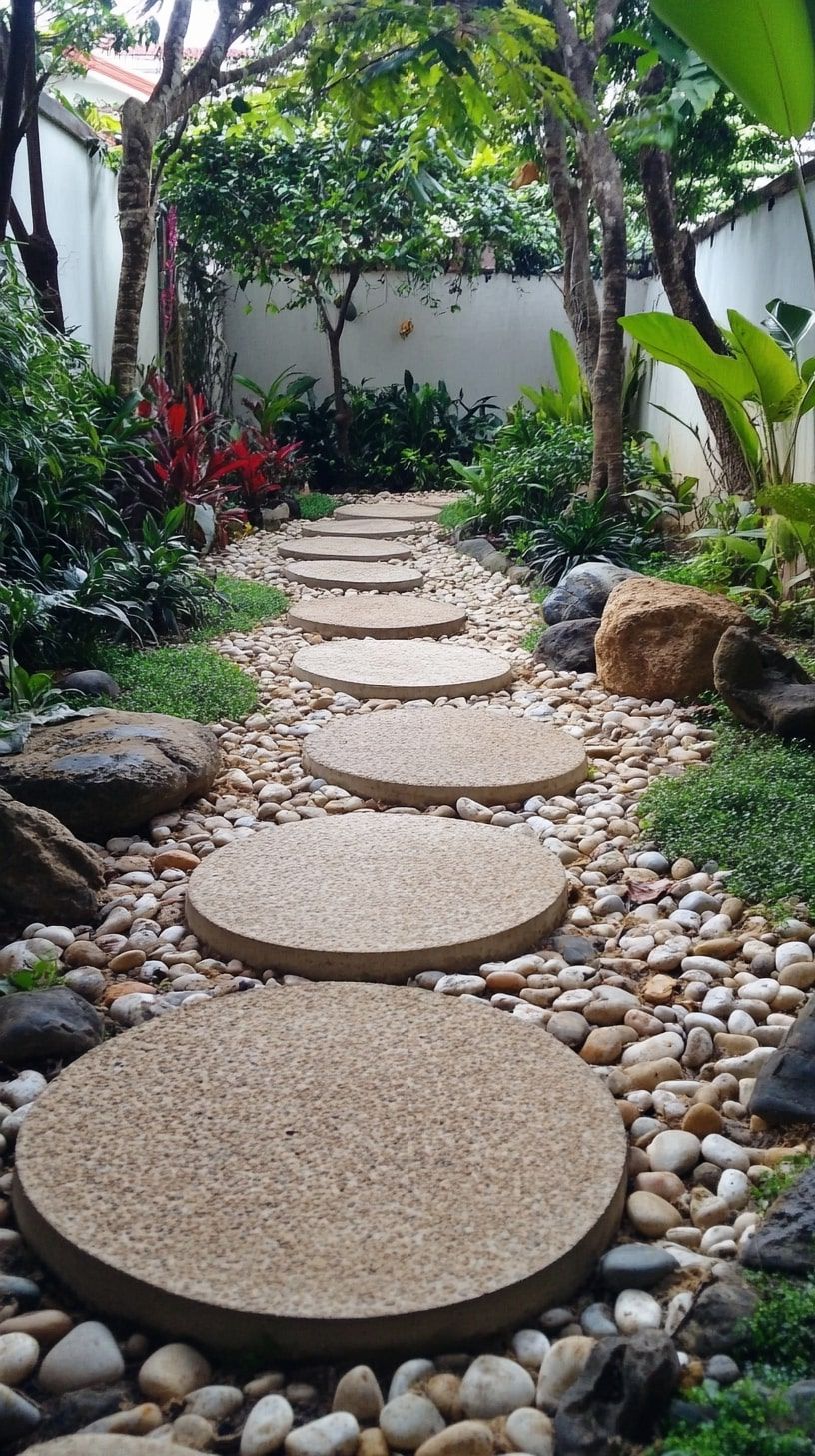 20 Best Pebble Garden Landscaping Ideas