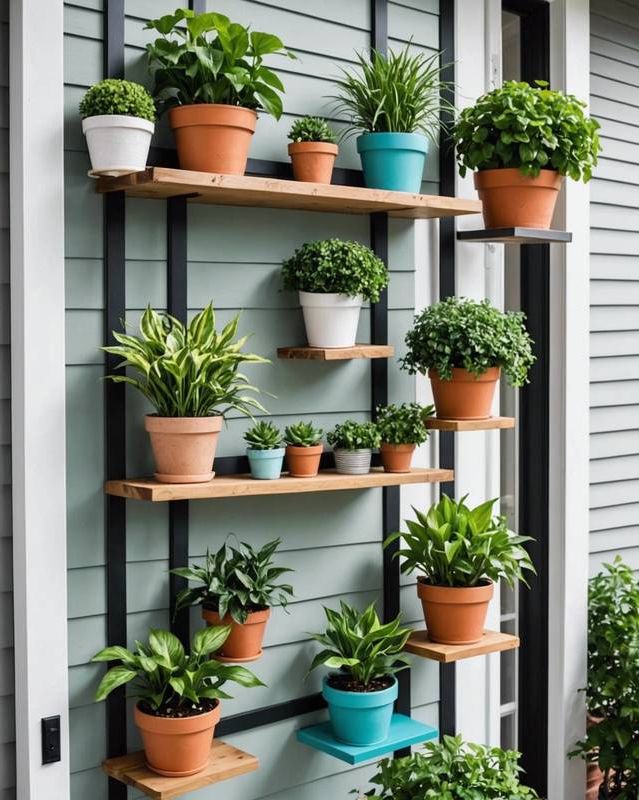 Floating Plant Shelf Ideas