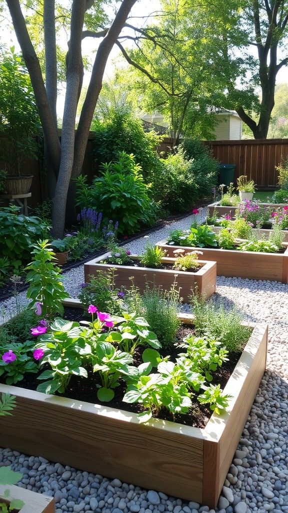 3. Raised Garden Beds for Easy Maintenance