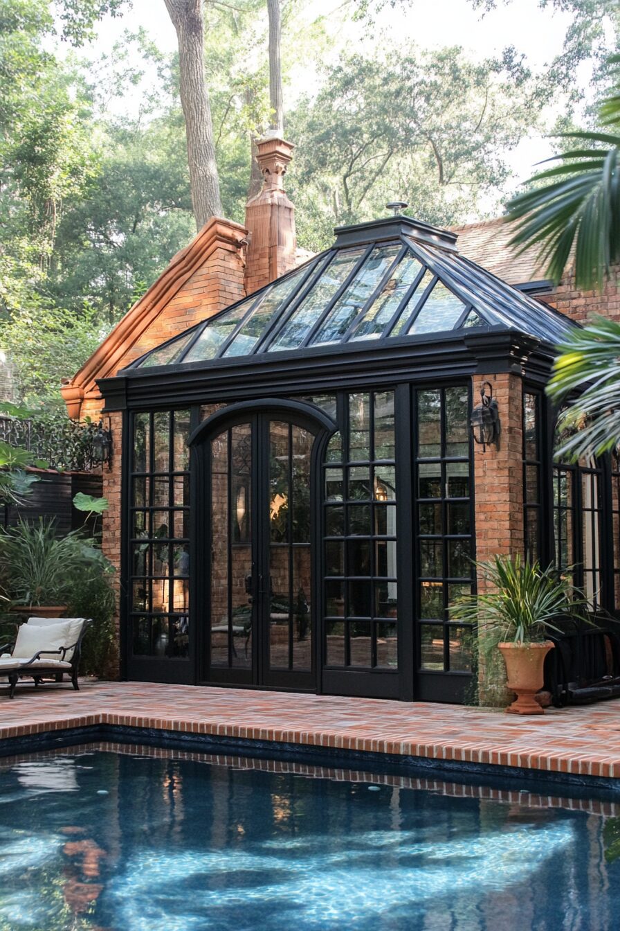 38 Tropical Modern Pool House Ideas - photo 29