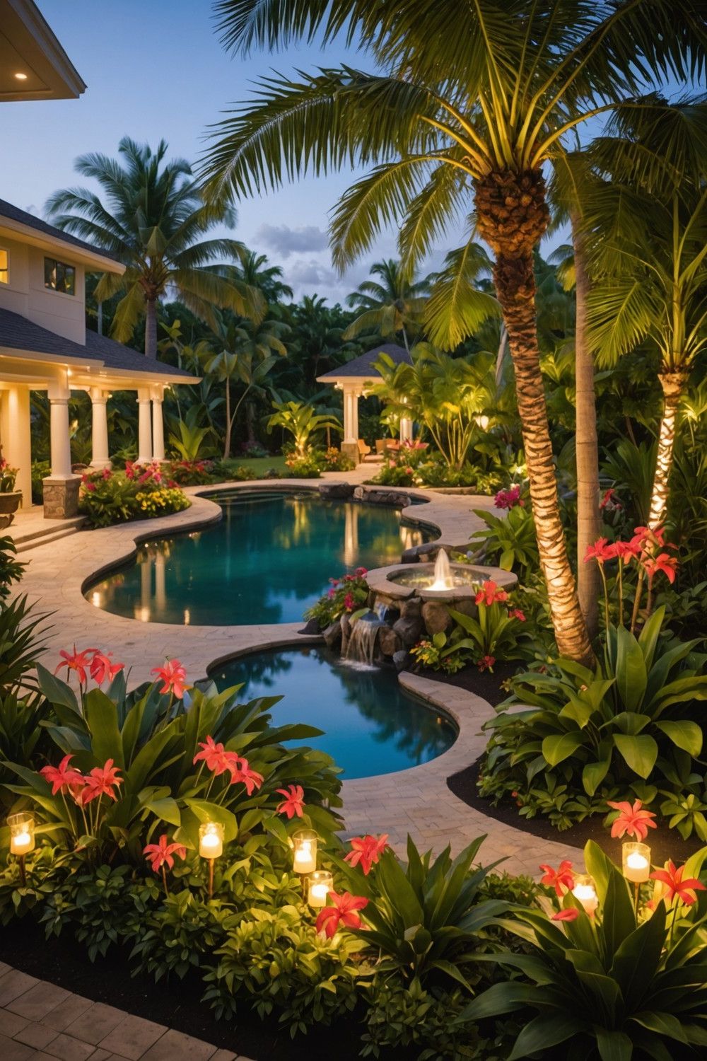 Warm Outdoor Lighting