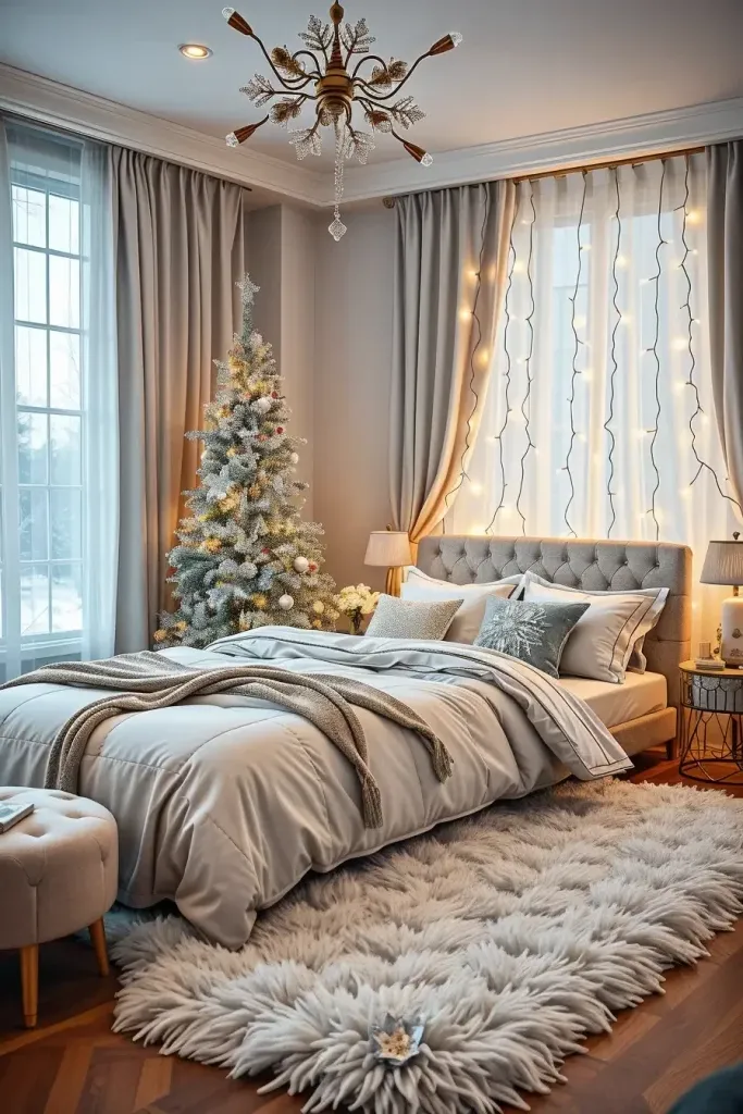 How to Style a Winter Wonderland Bedroom - photo 2