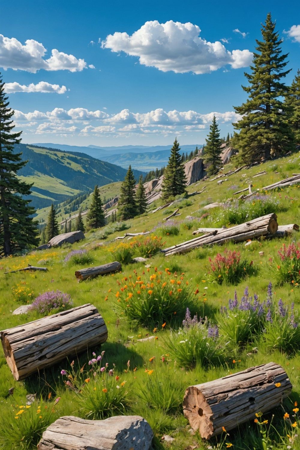 6) Wildlife-Friendly Hillside Meadow Ideas