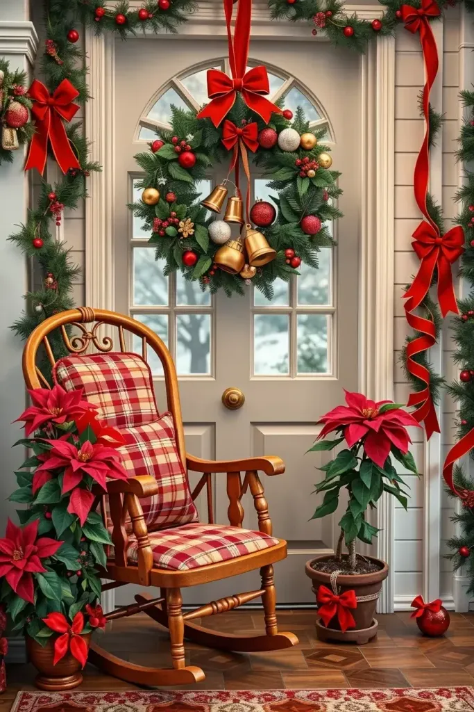 Classic Red and Green Holiday Wreaths