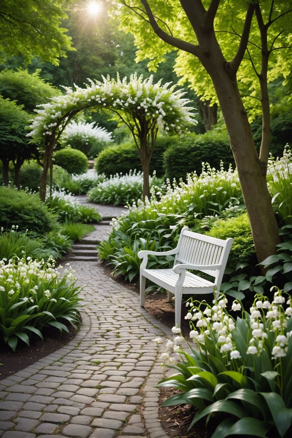 Bring Lily of the Valley Into a White Garden