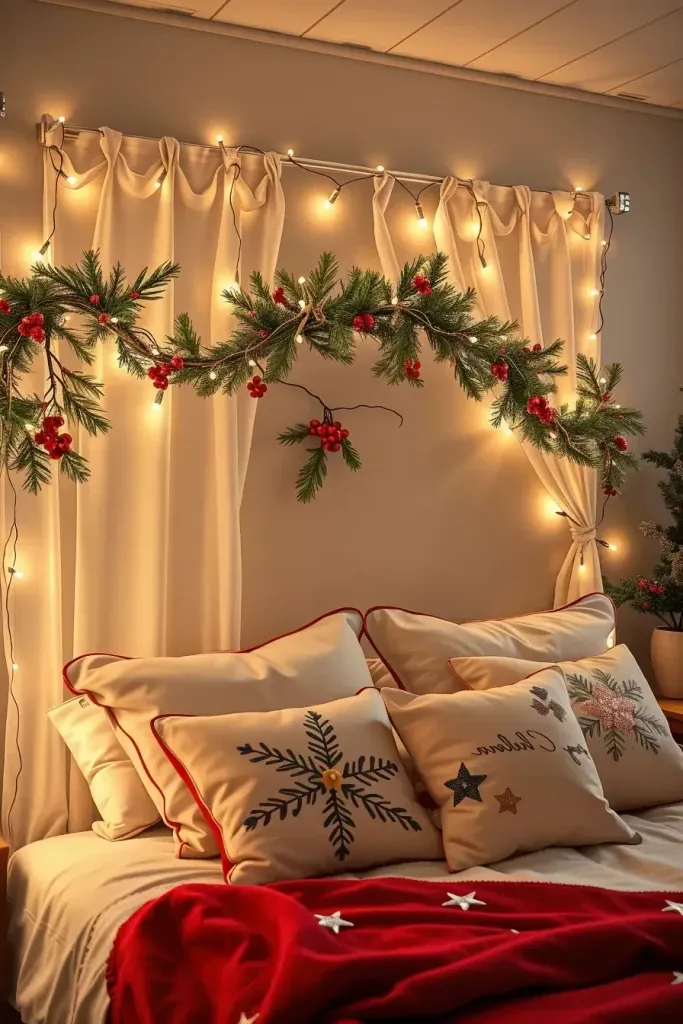 Styling Fairy Lights and Garlands in the Bedroom - photo 2