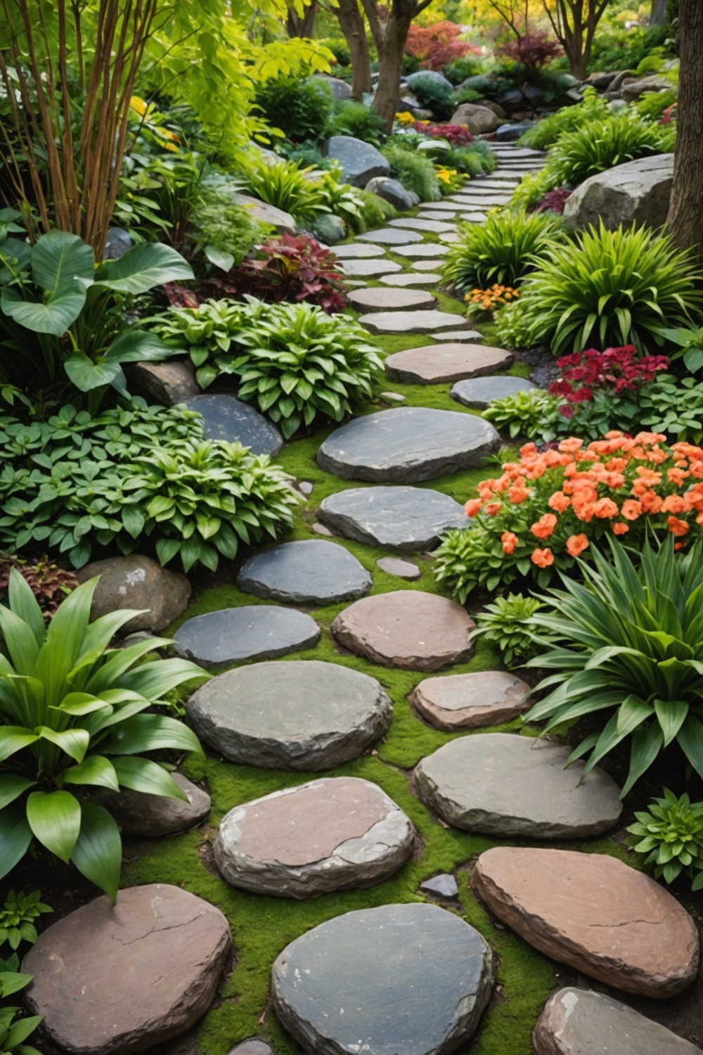 Lay a Winding Natural Stone Path