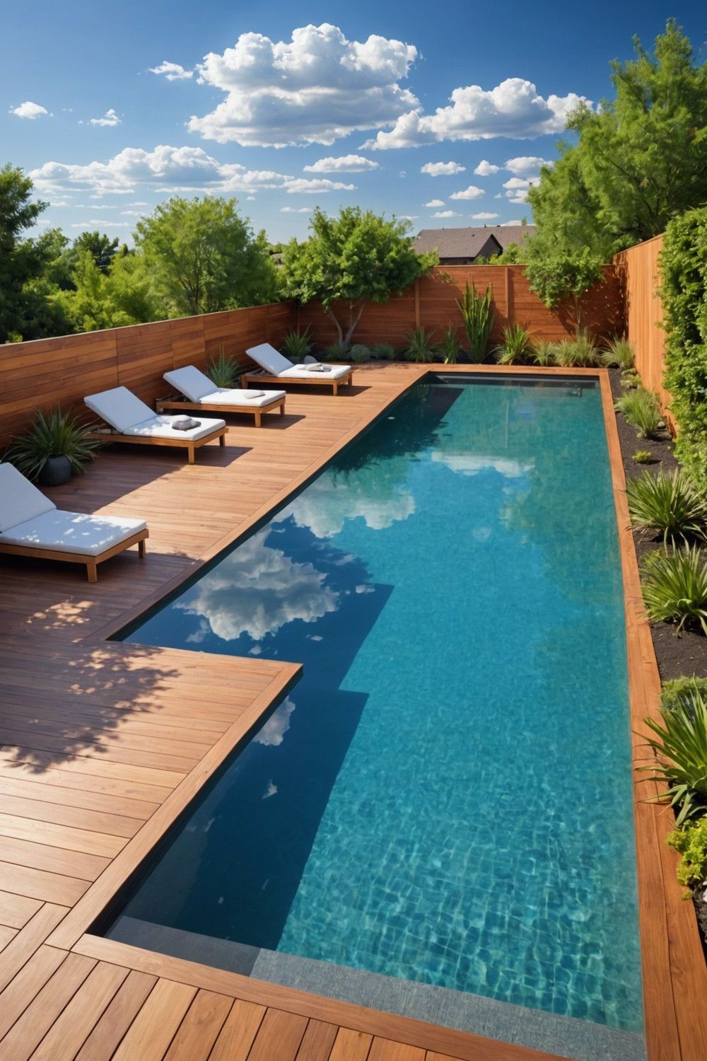 Raised Pools with Perimeter Overflow Edges