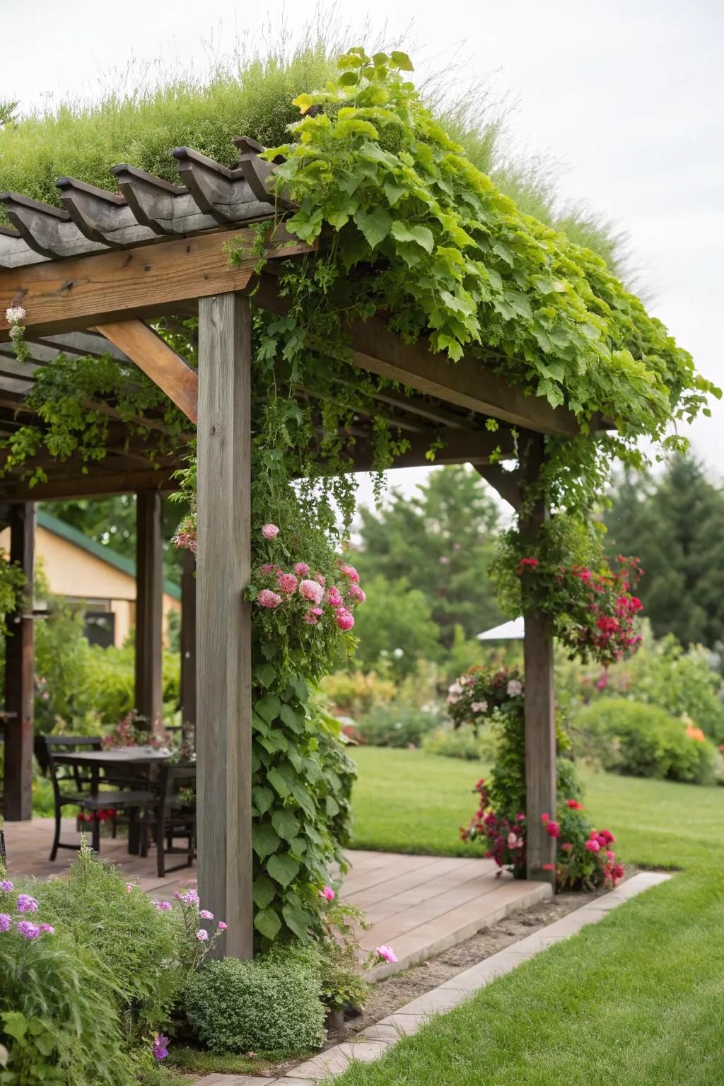 6. Build a Sustainable Roof Garden