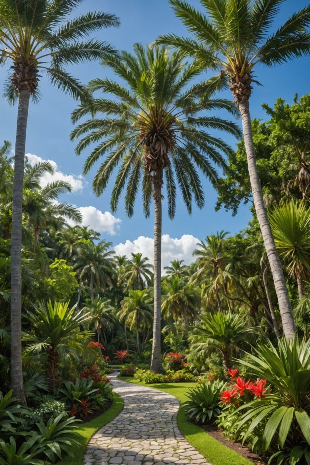 Palm Trees for a Classic Tropical Style