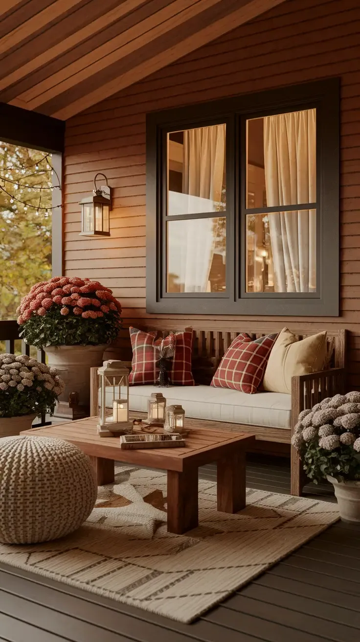 How to Build a Warm, Welcoming Autumn Porch - photo 2