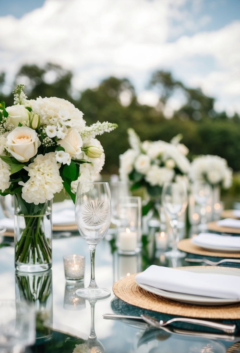 15) Glass Tabletop Cover Ideas