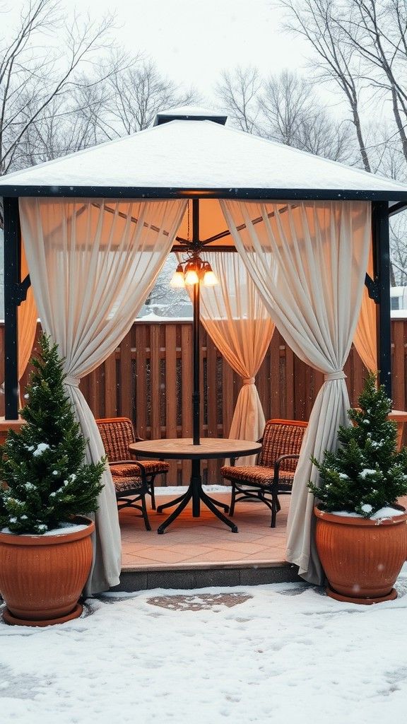 Gazebo Umbrella Shelter Designs