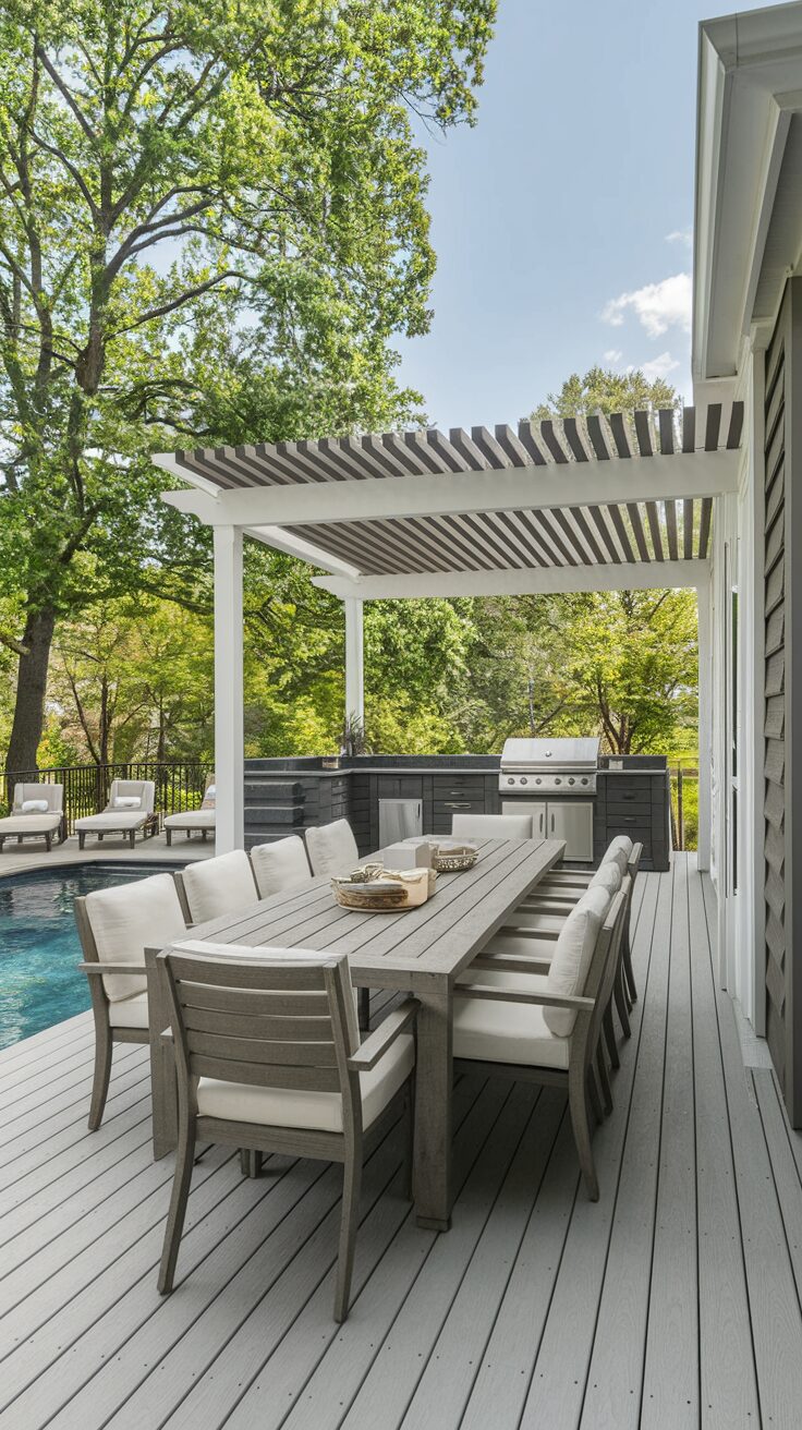 Poolside Dining Decks Built for BBQs - photo 2