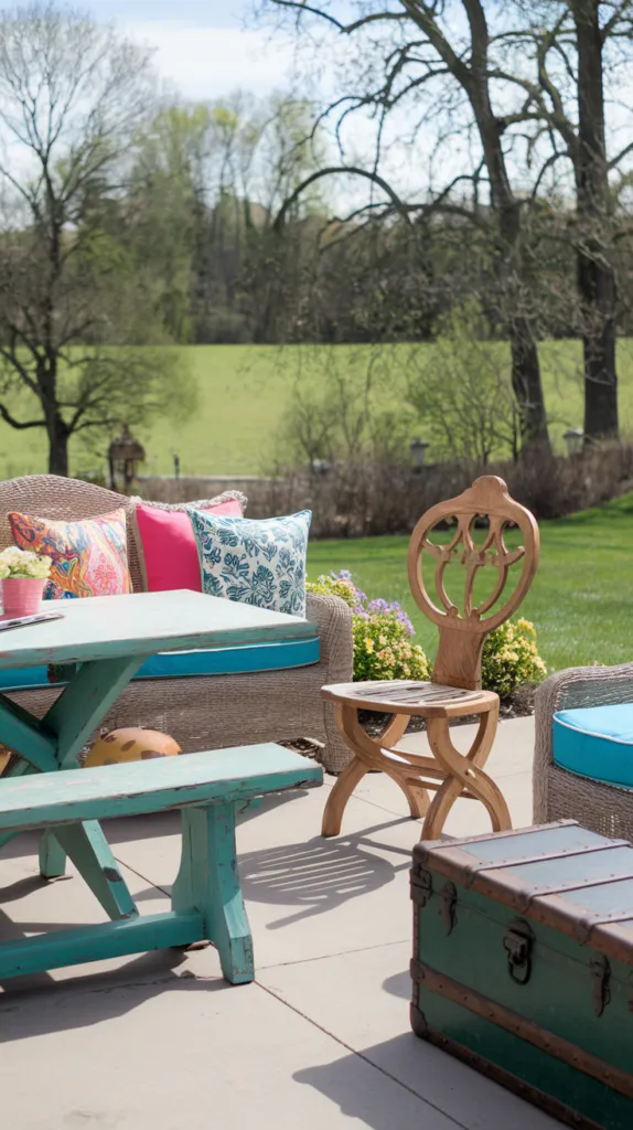 22 Bring Charm with Vintage Furniture