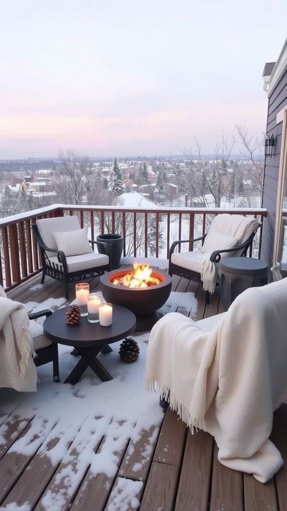 Festive Winter-Themed Decor Touches