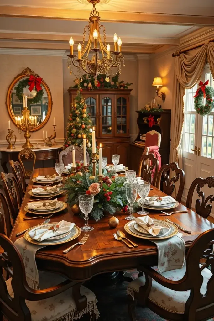 8) Vintage China for Christmas Table Settings - photo 2