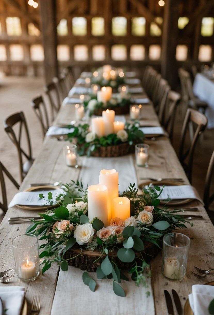 10) DIY Floral Hoop Centerpiece Ideas